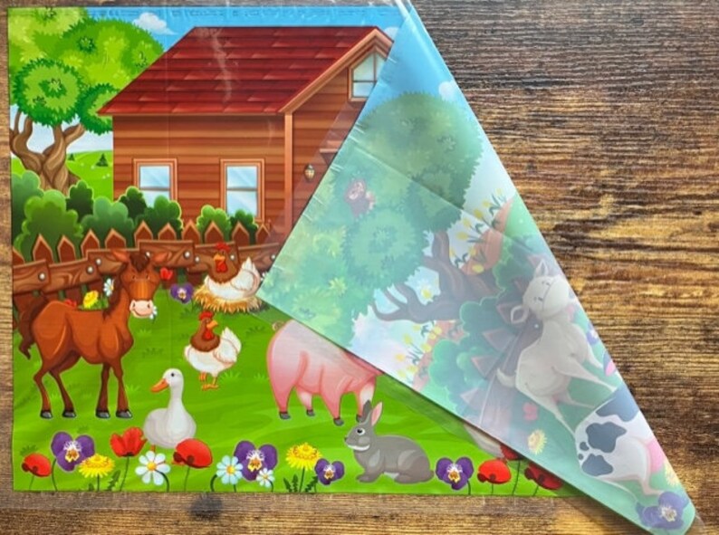 DISPOSABLE Baby Toddler Placemats Etsy