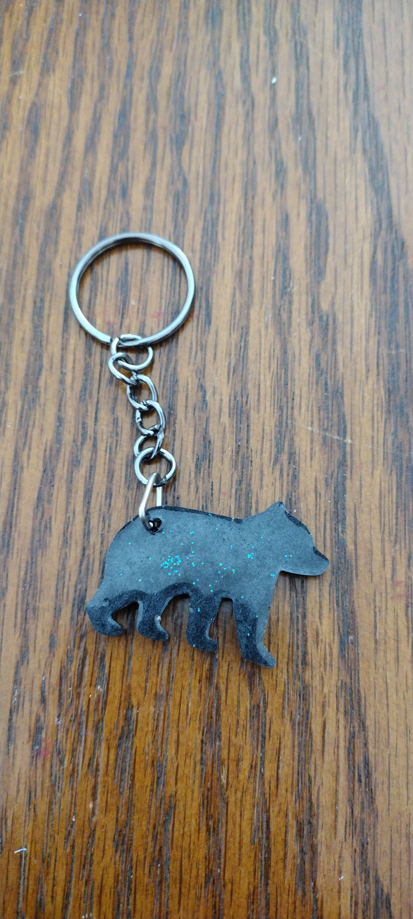 LV Black Bear Brick Keychain – Charm Popper