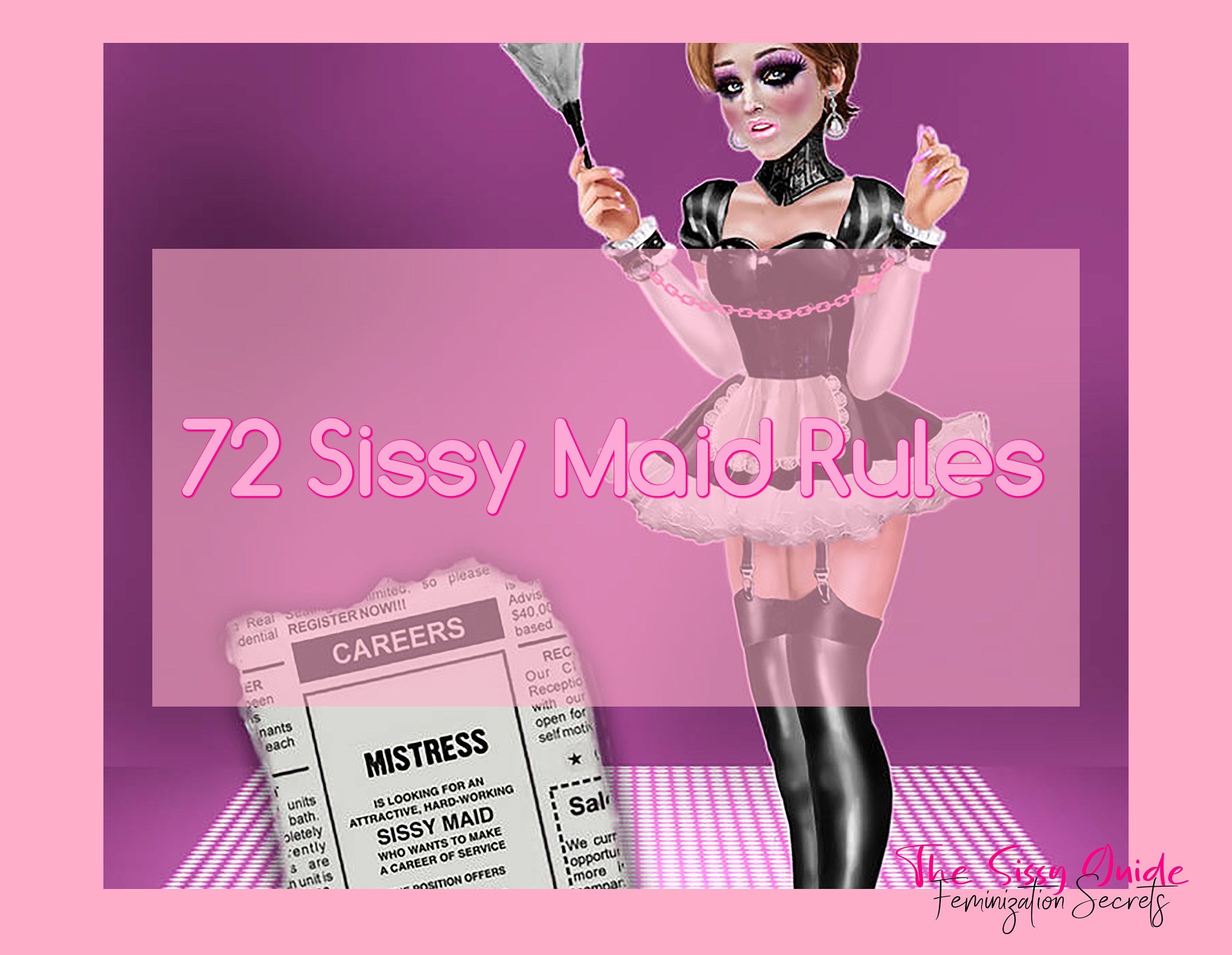 72 Sisy Maid Rules Sissy Task Sissy Assignments