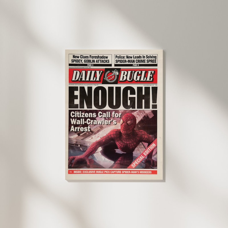 Daily Bugle - Etsy