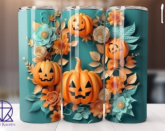 Pumpkins 3D Tumblers