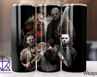 Scary Movie Tumblers