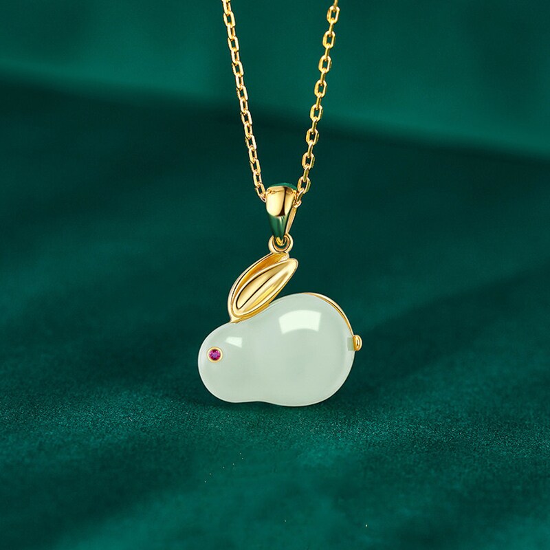 Jade Rabbit Charm Jade Rabbit - Etsy