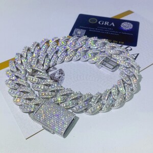 8mm Prong Cuban Link Bracelet (Silver) – Iced London