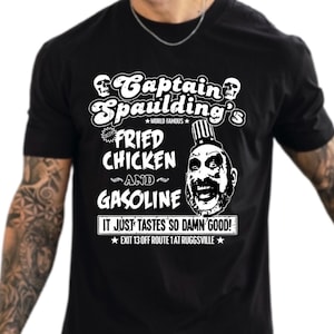 Captain Spaulding House of 1000 corpses Tshirt murder ride unisex