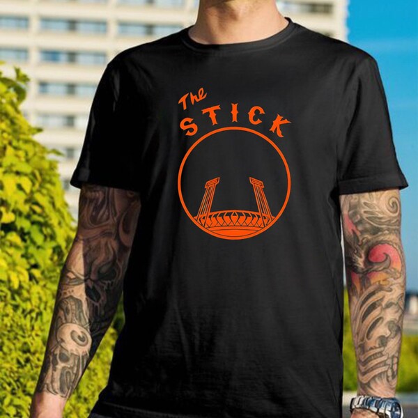 San Francisco Candlestick Park T shirt The Stick Farewell Candlestick Tee T shirt Black Red