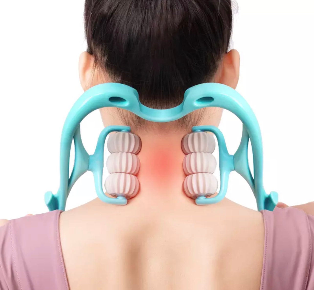 Manual Neck Massager Trigger Point Roller Massager Pain Reli - Inspire  Uplift