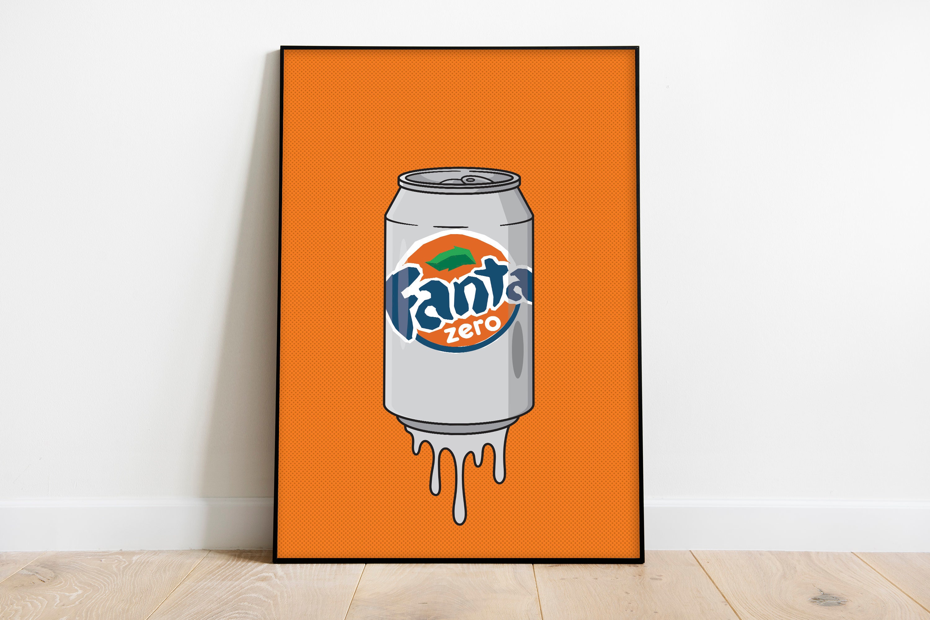 Personalized Soda Art Print Digital File Last Minute Valentines