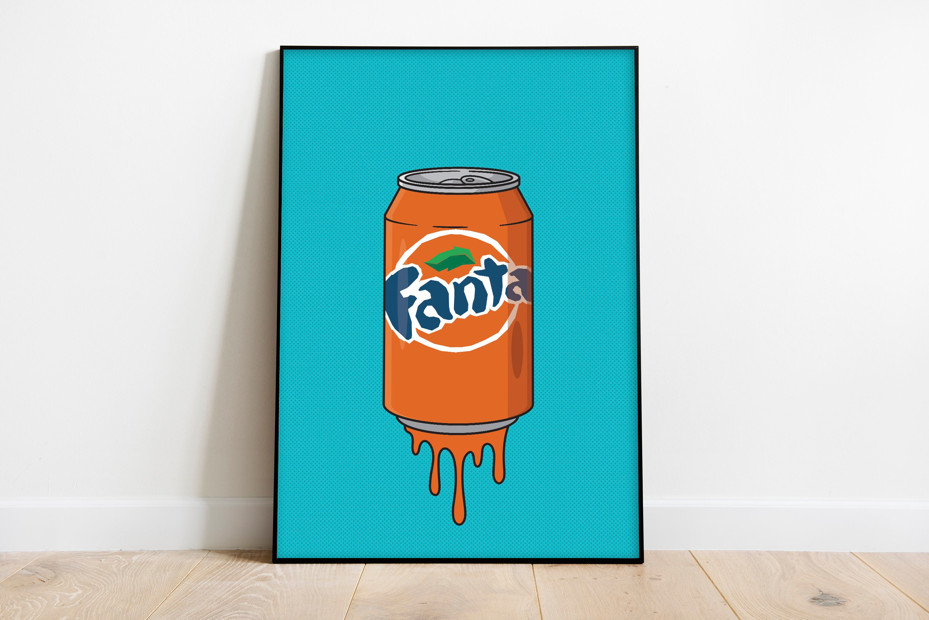 Personalized Soda Art Print Digital File Last Minute Valentines