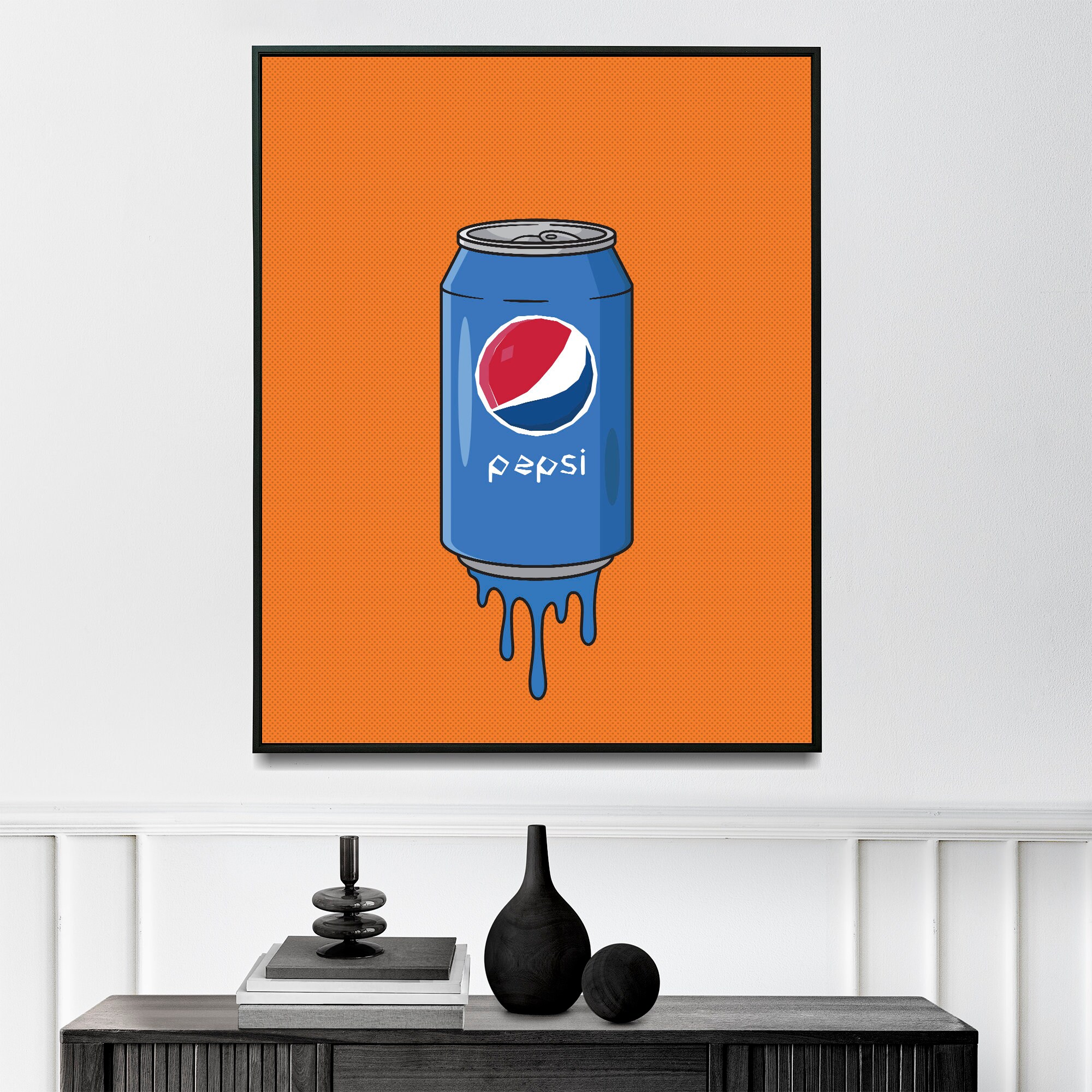 Pepsi Comic Pop Art Pop Culture Wall Art Pop Art Colorful Pop Art Comic