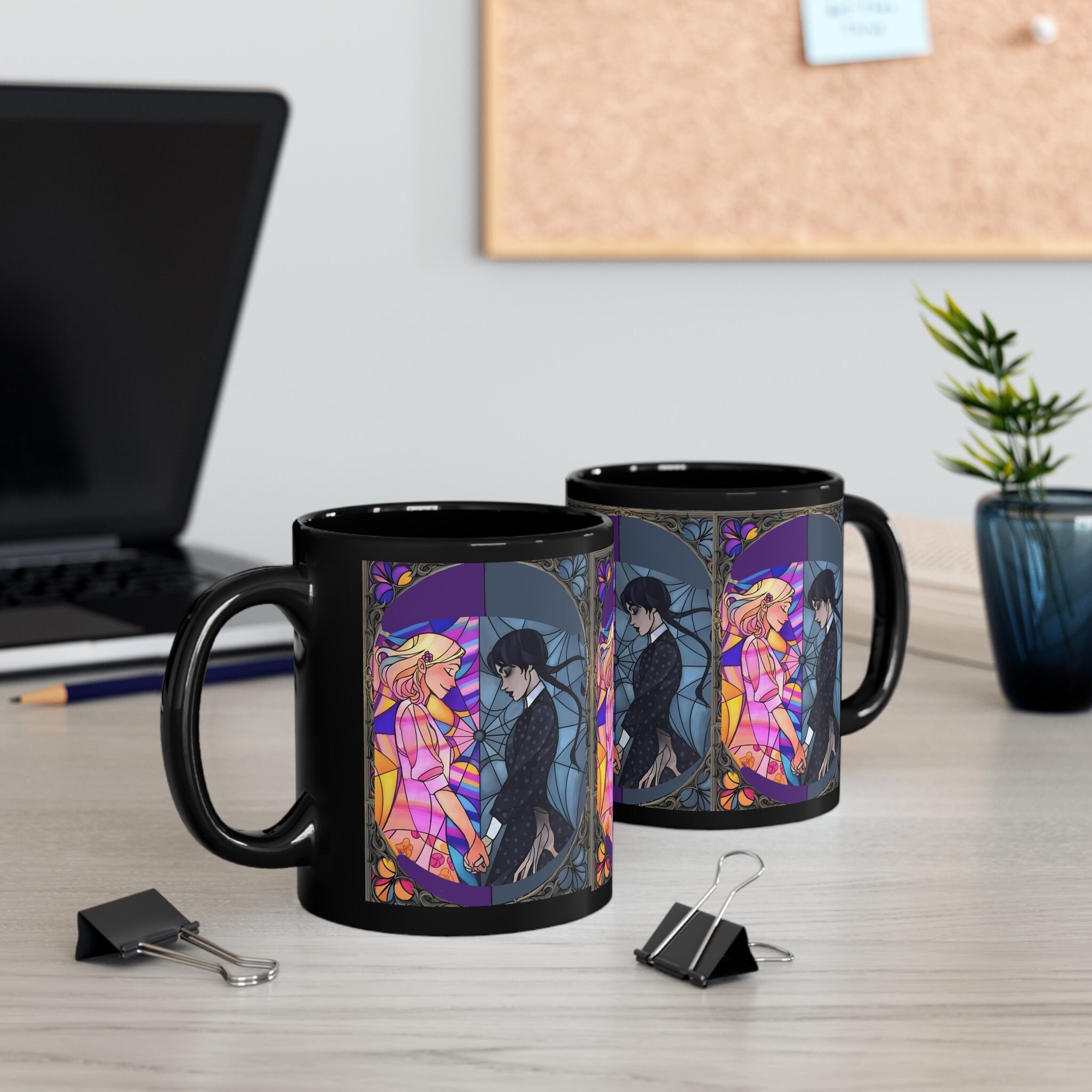 Egan The Addams Family Morticia Mug 430ml