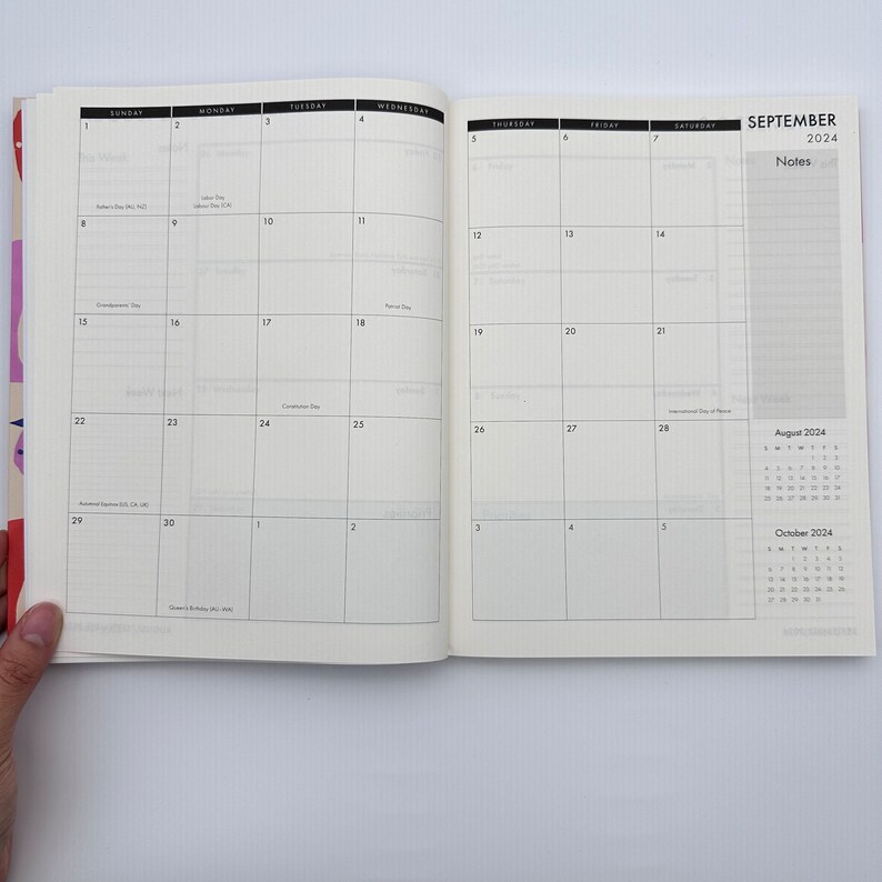 Molly & Rex 20242025 Monthly Weekly 17 Months Planner strawberries Etsy
