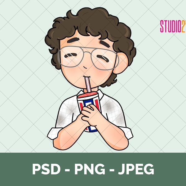 Stranger PSD, Alexei Smirnoff slurpee, JPEG, PNG per il download digitale