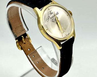 Vintage LaFayette The Presidents Club Swiss Mechanical Ladies Watch Working Vintage Lafayette Ladies Watch: Swiss Made Mechanical Gold  main image 2
