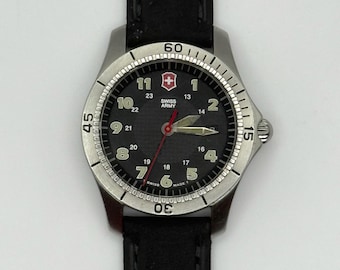 Vintage 90's Victorinox Swiss Army Ladies Watch: Odyssey, New Leather Band Working