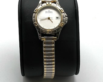Vintage Swiss Military the Genuine Two Tone Gold Silver 