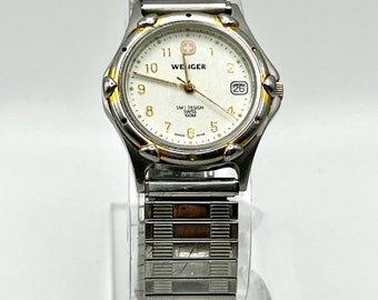 Wenger Vintage Unisex  Watch :  2000 Swiss Army SMT Design 100M  35MM Working condition