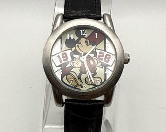ミッキーマウス、1928年、腕時計、ディズニー、ヴィンテージ