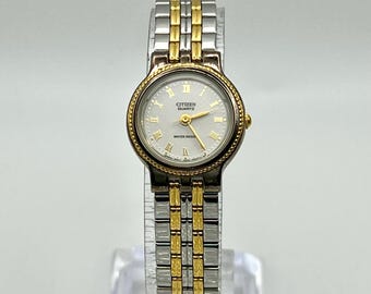 Citizen Eco Drive Ladies Watch With Diamonds in Mother of Pearl Etsy UK