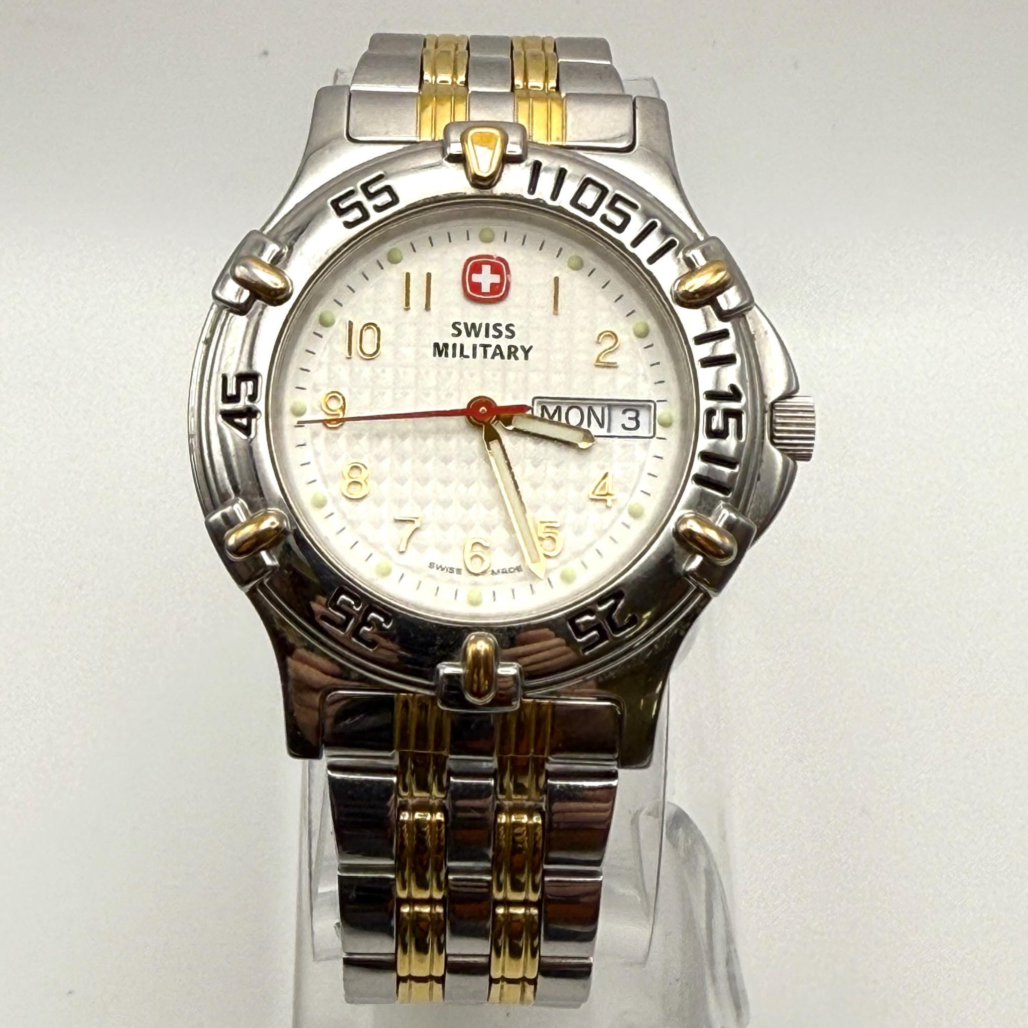 Authentic Two Toned Swiss Military Watch Wenger Swiss Army Alpine Two Tone Watch - Pearson main image 2