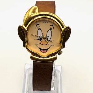 Timex Vintage Disney Dopey Unisex Armbanduhr funktionierend