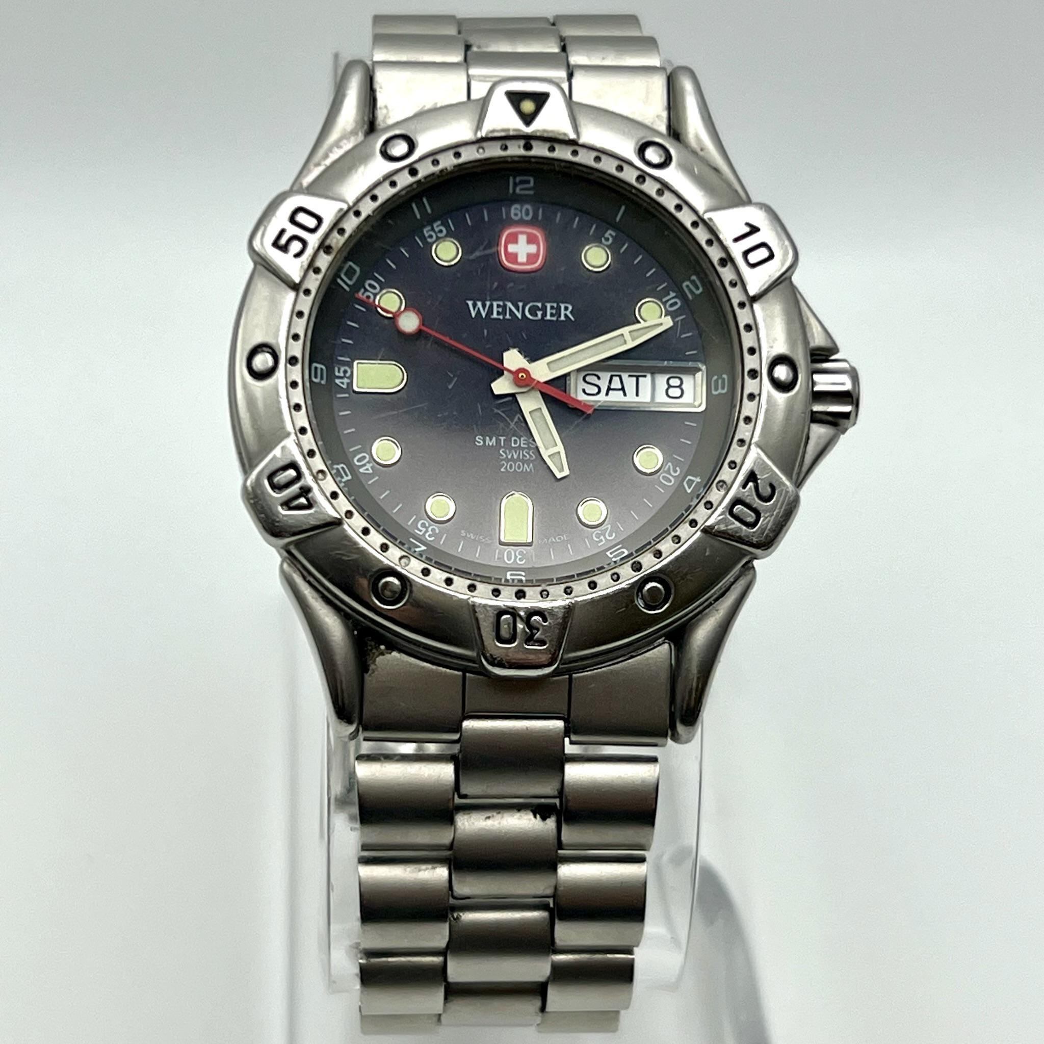 Vintage 2005 Wenger Mens the Genuine Swiss Military SMT 200M