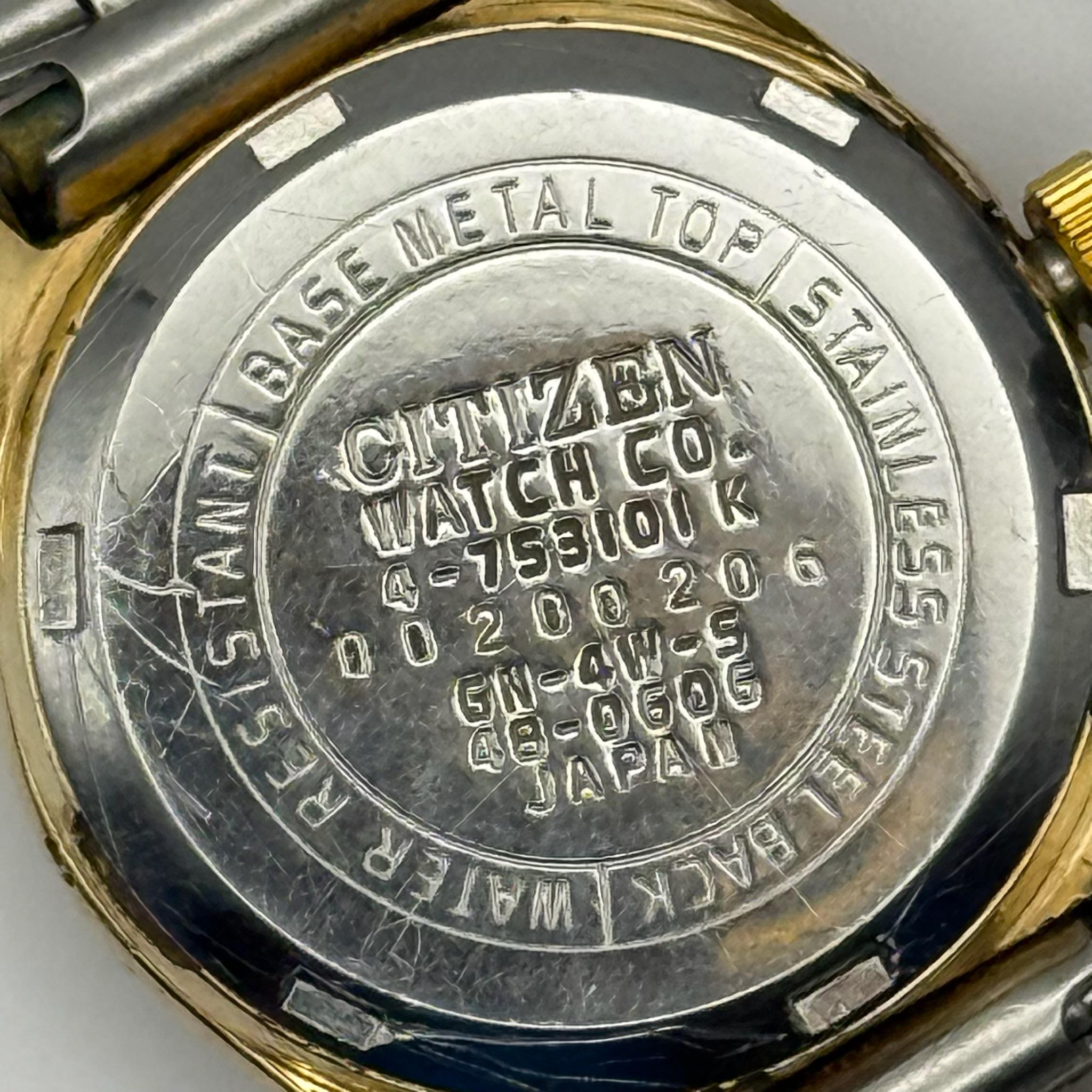 Vintage Citizen Ladies Watch : Rare Quartz Crystron 22mm  display picture 2