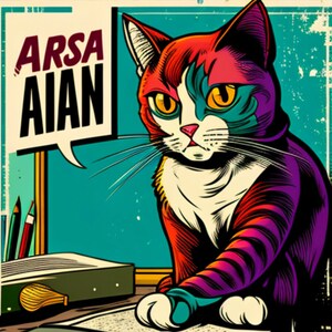 ArtisanCat |Ilustracja wektorowa|PopArt | RetroComicBook | Ilustracja kota | ComicBookStyle | SkilledWorker Cat 4k obrazy wysokiej jakości cyfrowej