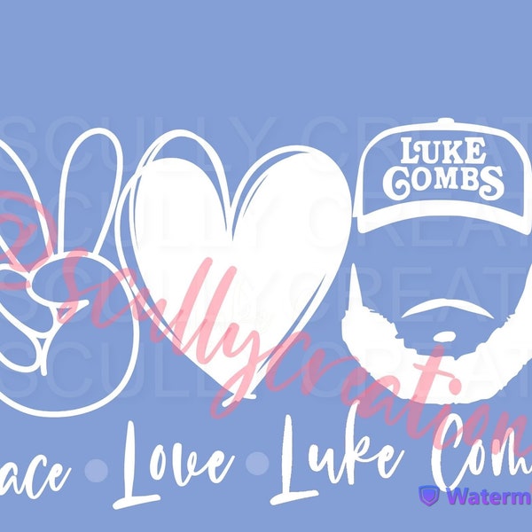 Sticker Luke Combs