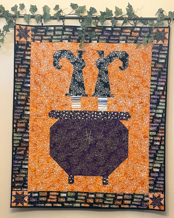 OOPS! Halloween Wall Hanging 39”x46”