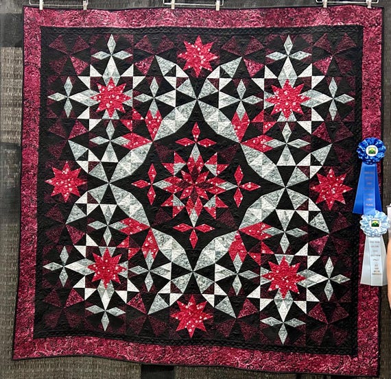 Alaska Throw  Sized Quilt