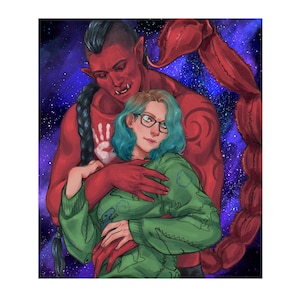 Havik and Thalia Snuggle Portrait
