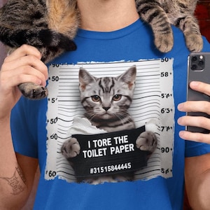 Cat Mom Cat Dad Unisex Tee, Cat Lover Shirt, Perfect Gift for Cat Lover, Christmas Gift, Heavy Cotton T-Shirt, Cat Parent Shirt, Cat Owner