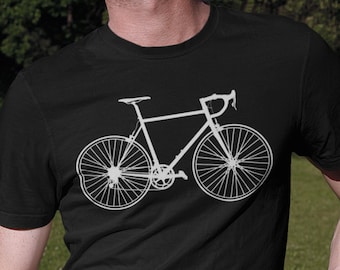 Bike T-Shirt: Classic Cotton Bicycle Graphic Tee