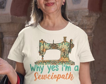 Camiseta Sewciopath: Un regalo divertido para los amantes de la costura
