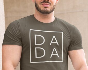 DADA Shirt for Father, Fathers Day Gift, Birthday Gift for Dad, Dada Shirt for Dad, Dad Gift, Father Gift tees, Christmas Gift, Papa t-shirt