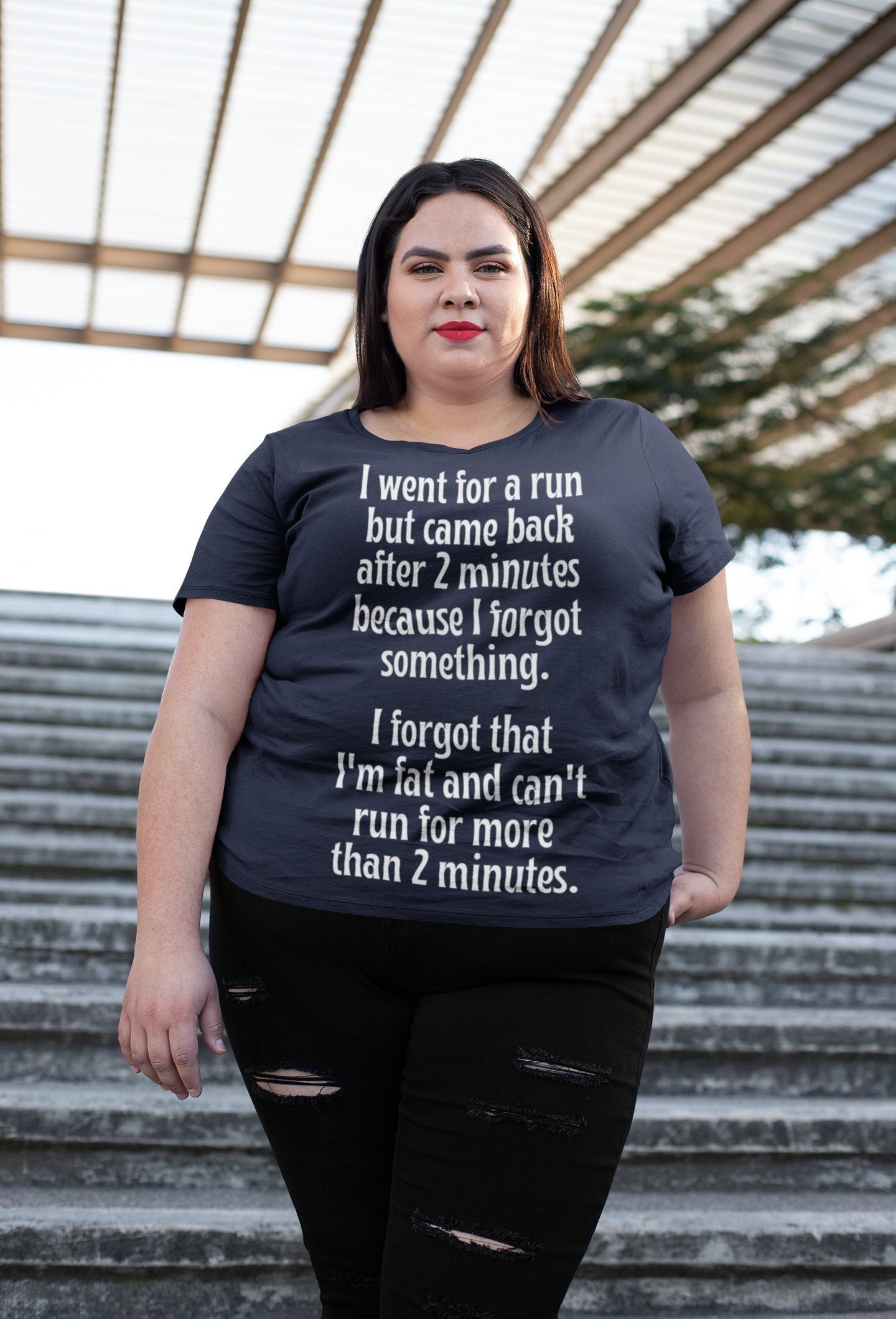 I went for a run but came back after two minutes, funny shirts with sayings, running joke shirts, fat joke t-shirts, sarcastic joke shirts