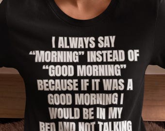 T-shirt introverti amusant : t-shirt avec humour sarcastique et antisocial