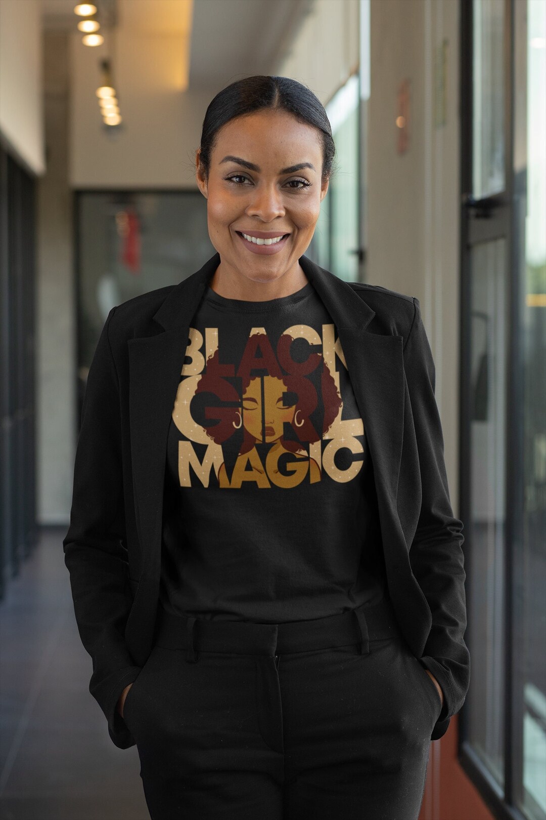 Black Girl Magic Gift for Her Gift for Mom Mother's Day Etsy