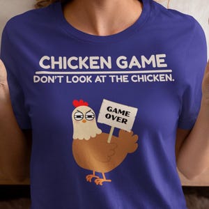 Funny Farm Chicken Unisex Heavy Cotton Tee, Sarcastic Joke Shirt, Animal Lover Gift, Graphic Tee, Farm Life Apparel, Chicken Lady Tee,