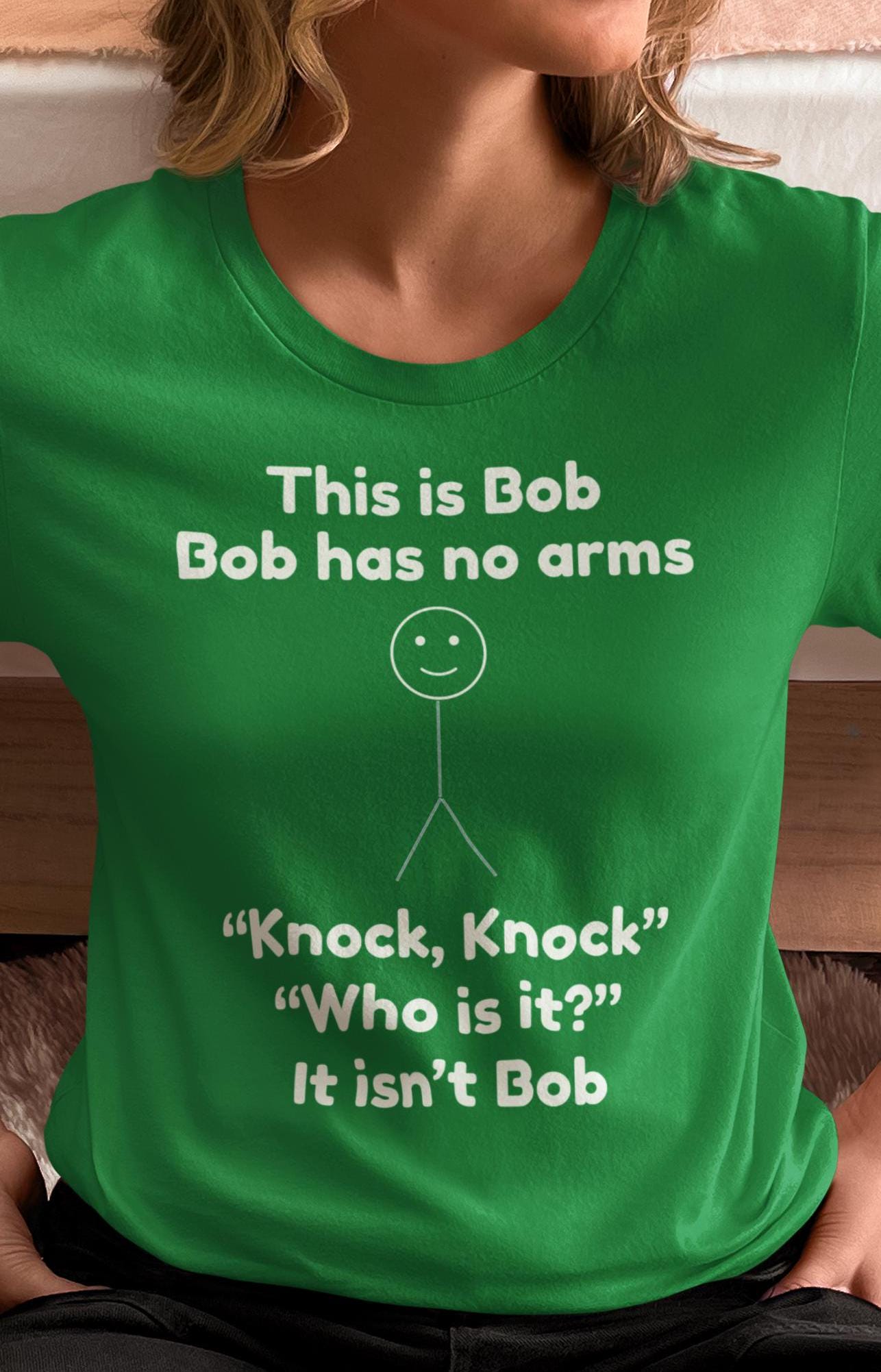 This Is Bob, Amputee Joke T-Shirt, Veteran Humor Tee, Bob Design, Funny Gift for Him or Her, Army, Air Force, Marine  Navy Veteran Clothing