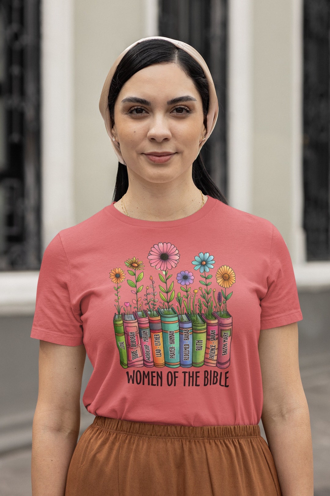 Women of the Bible Shirt: Christian Scripture, Floral Design - Etsy