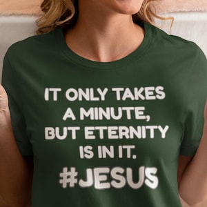 Religious Christian Jesus #Jesus Unisex Heavy Cotton Tee Shirt, Faithful Baptist Church Apparel, Christian Religious Gift, Inspirational
