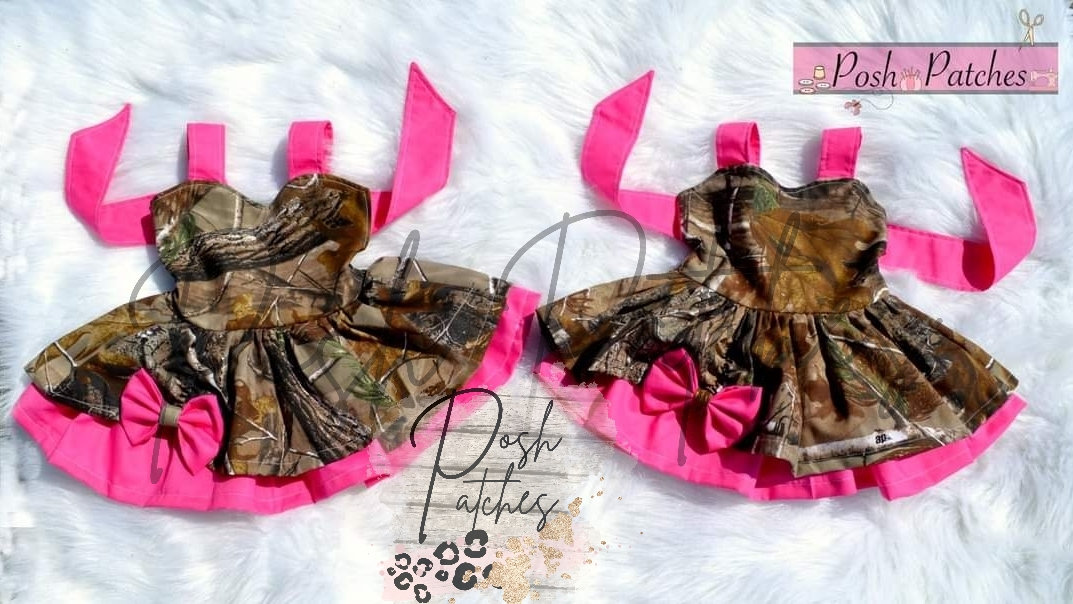 Realtree camo flower girl dresses sale