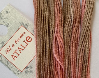 CORAIL Atalie Moulinés Hand Dyed Threads for Cross Stitch Embroidery