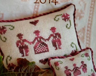 November 2014 PDF diagram Atalie cross stitch