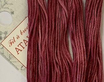 GALANGA Hand Dyed Mouliné Atalie Threads for Cross Stitch Embroidery