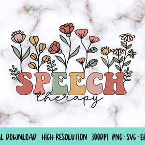 Wildflower Logopedie Svg Png, Floral Verpleegkundige Svg, Verpleegkundige Png, Verpleegkundige Svg, Schattige Verpleegster Png, Pediatrische Verpleegkundige Svg, Boho Wildflowers Png, Svg, Dxf, Eps