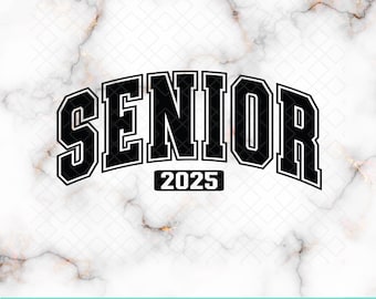 Senior 2025 SVG, klasse van 2025 SVG, afstuderen 2025 Svg, 2025 afgestudeerde Svg, Senior 2025 Shirt Svg, High School Shirt Svg