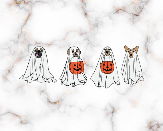 Halloween Dog Png, Pumpkin Dog, Halloween Dog Svg, Pumpkin Png, Halloween Pumpkin, Ghost Dog Png,Сute Ghost Dog Svg,Dog Lovers,Spooky Season